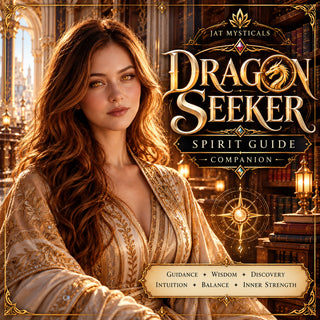 Dragon Seeker Spirit Guide Companion | Kas Gold Dragon