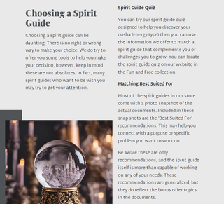 Spirit Guides - Getting Started Guide - What to know before and after you get a spirit guide