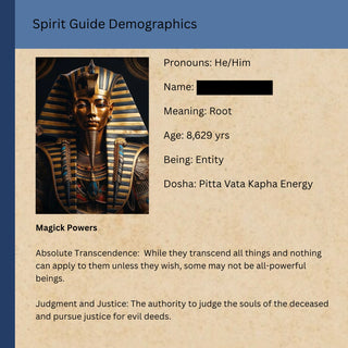DJINN ENSIGN Ba of Osiris Oracle - Create Your Future Happiness Anxiety Free Relationships