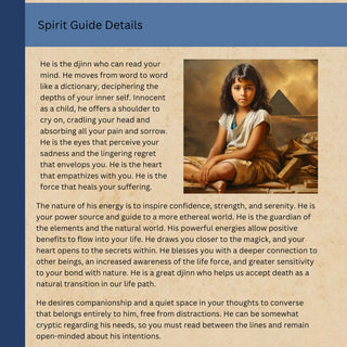 DJINN ENSIGN Ba of Ptah Power - Stop Exhausted Burnout Get Stress Freedom